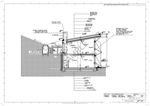 01 Earth-Sheltered Passive - Sample from Working Drawings | Plans