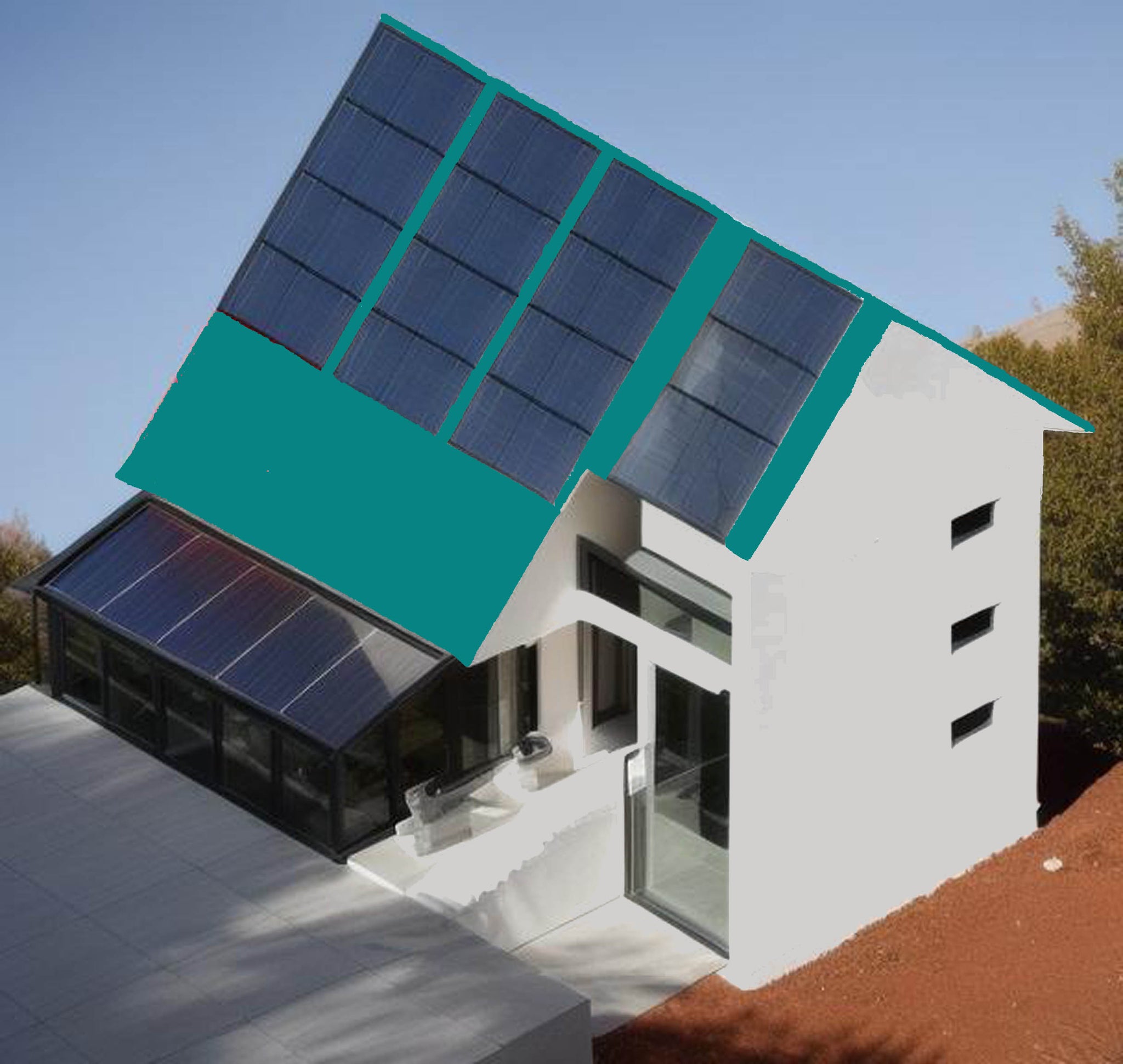 05 Solar Hybrid Home Plans - Colour Scheme 2