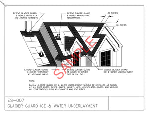 05 Solar Hybrid Home Plans - A Sample from the Plans | Working Drawings